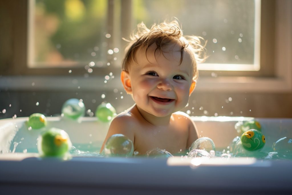 toddler bath